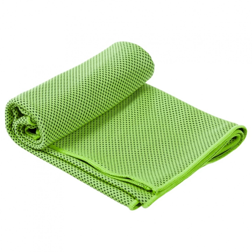 Охлаждающее полотенце Weddell, зеленое фото 4