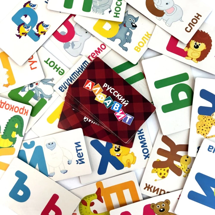 Карточная игра «Мои первые игры. Русский алфавит» фото 5