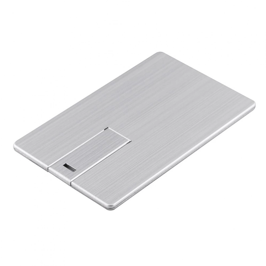 Флешка Platinum Card, 32 Гб, серебристая фото 3