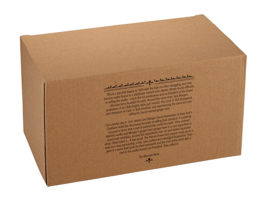 Набор кружек для коктейля с рецептом Moscow mule фото 5