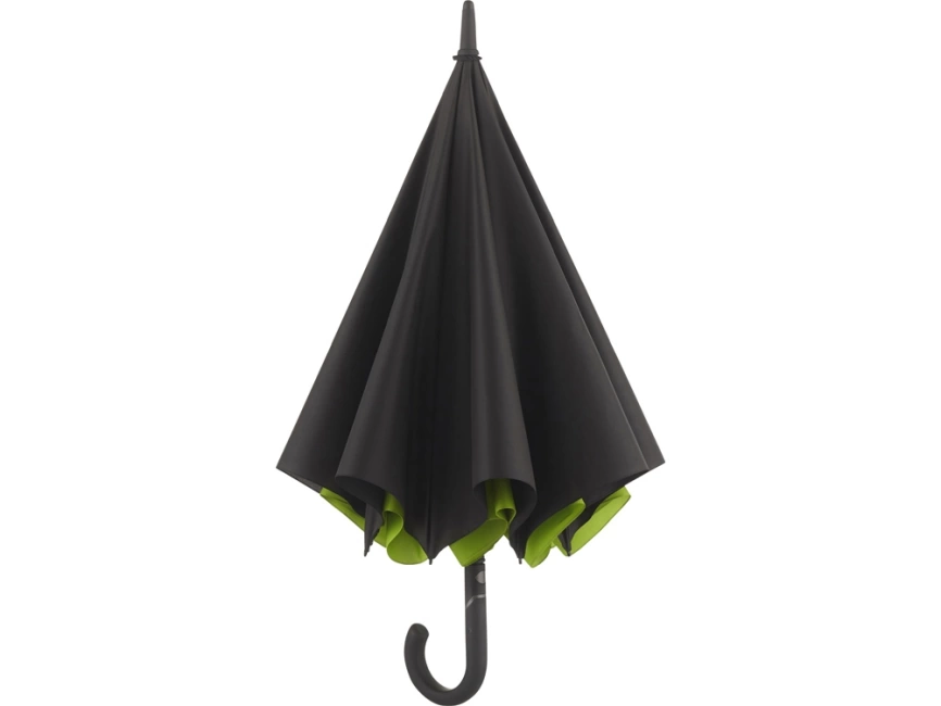 Зонт 7709 AC golf umbrella FARE®-Stretch 360  black-lime фото 5