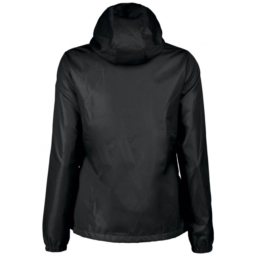 Ветровка женская Fastplant черная, размер S фото 2