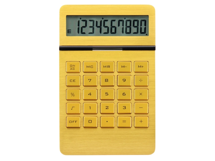 Калькулятор Золотой, золотистый фото 2