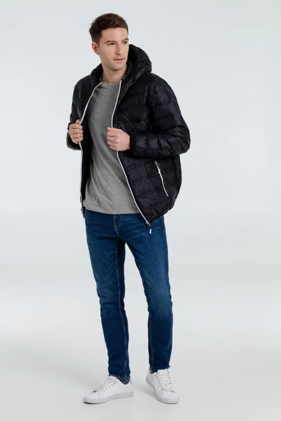 Куртка пуховая мужская Tarner Comfort черная, размер S фото 8