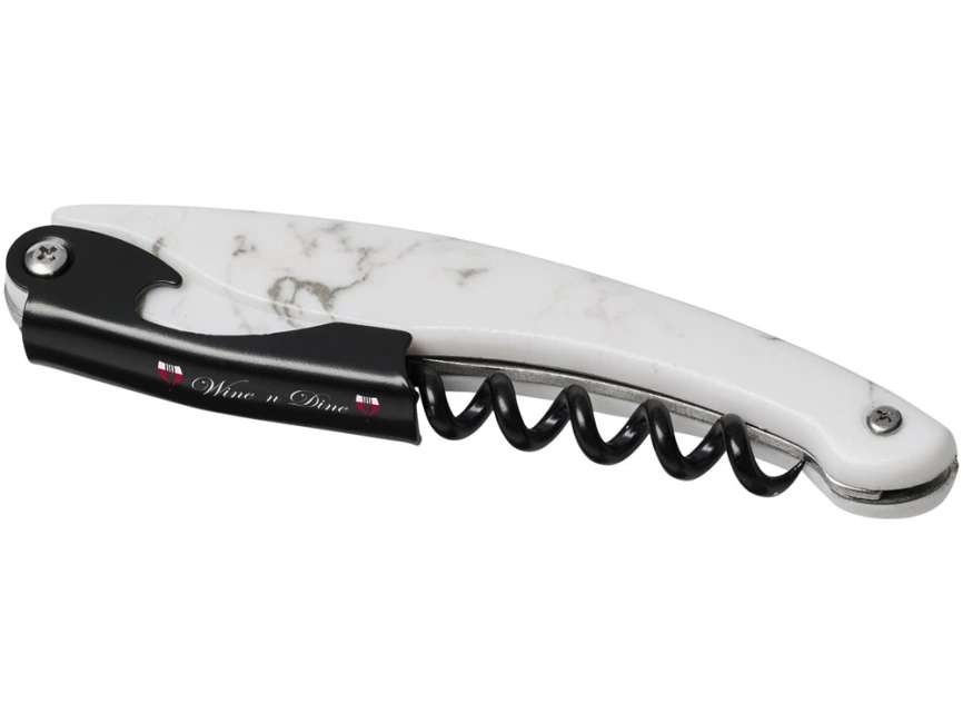 Нож официантки Mila с мраморным рисунком, titanium фото 7