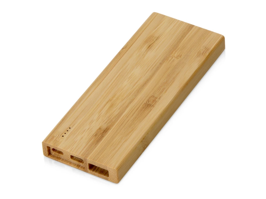 Внешний аккумулятор из бамбука Bamboo, 5000 mAh фото 1