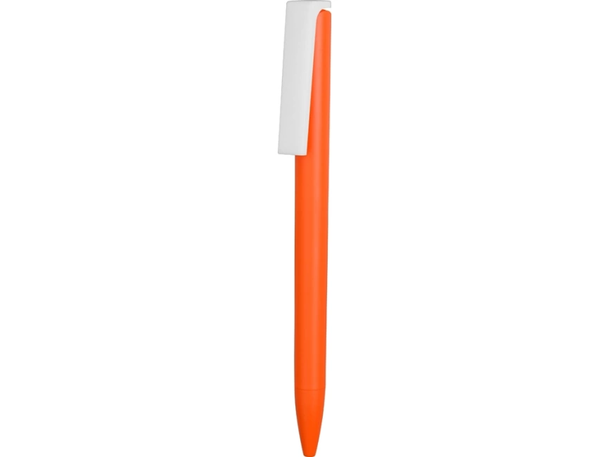 Ручка пластиковая шариковая Fillip, оранжевый/белый фото 2
