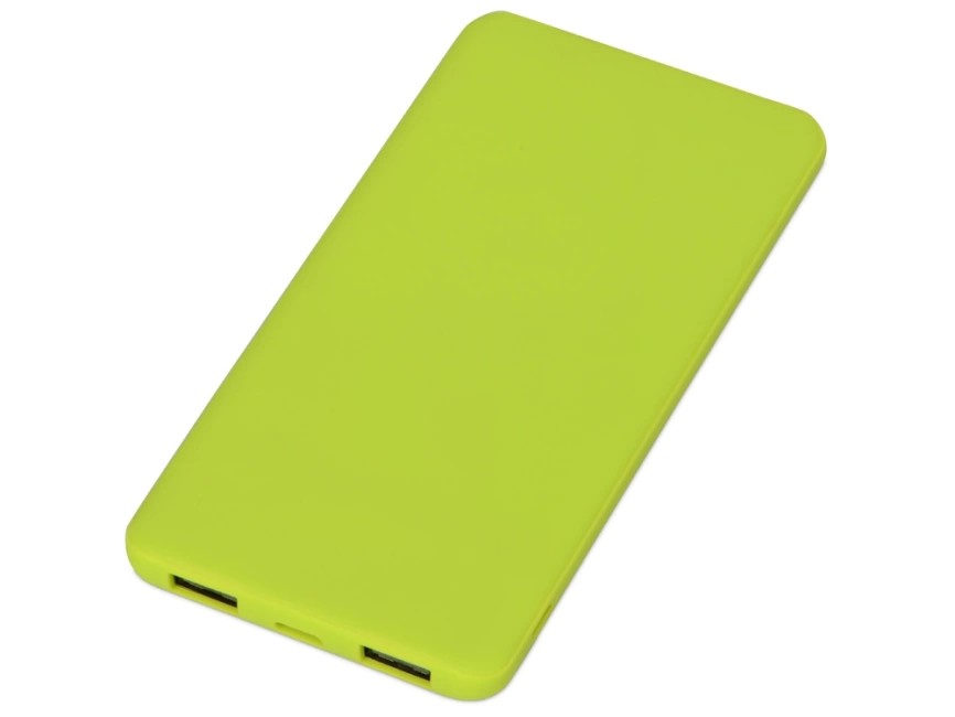 Портативное зарядное устройство Reserve с USB Type-C, 5000 mAh, зеленое яблоко фото 1