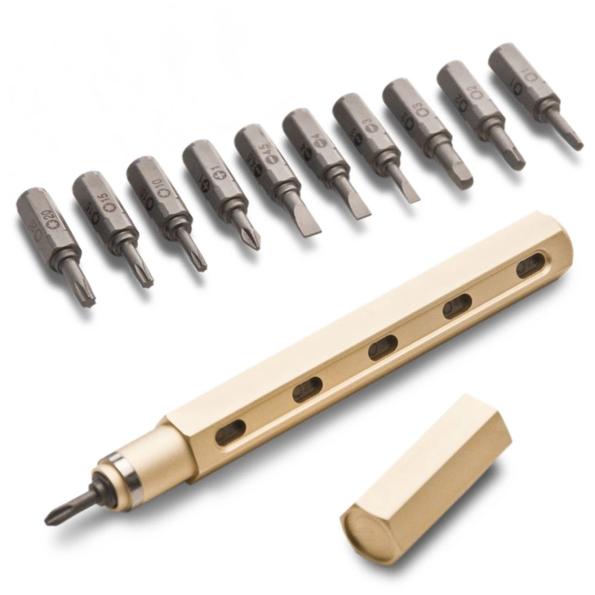 Мультитул Tool Pen, золотистый фото 1