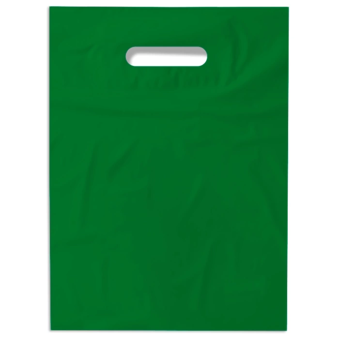Пакет ПВД 40*50+3,5 см., 50 мкм, зелёный фото 1