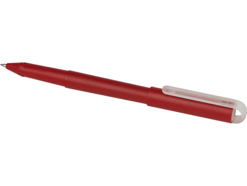Гелевая шариковая ручка Mauna из переработанного PET-пластика, красный фото 3