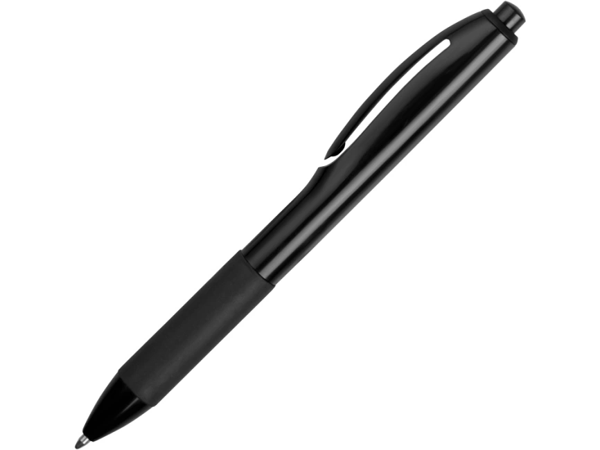 Ручка пластиковая шариковая Band, черный фото 3