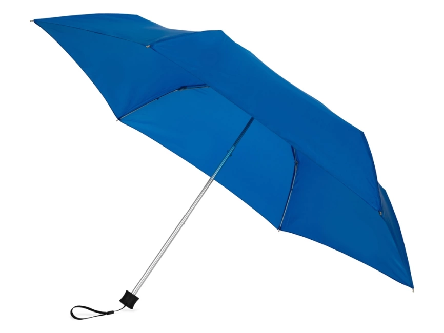 Складной компактный механический зонт Super Light, синий фото 1
