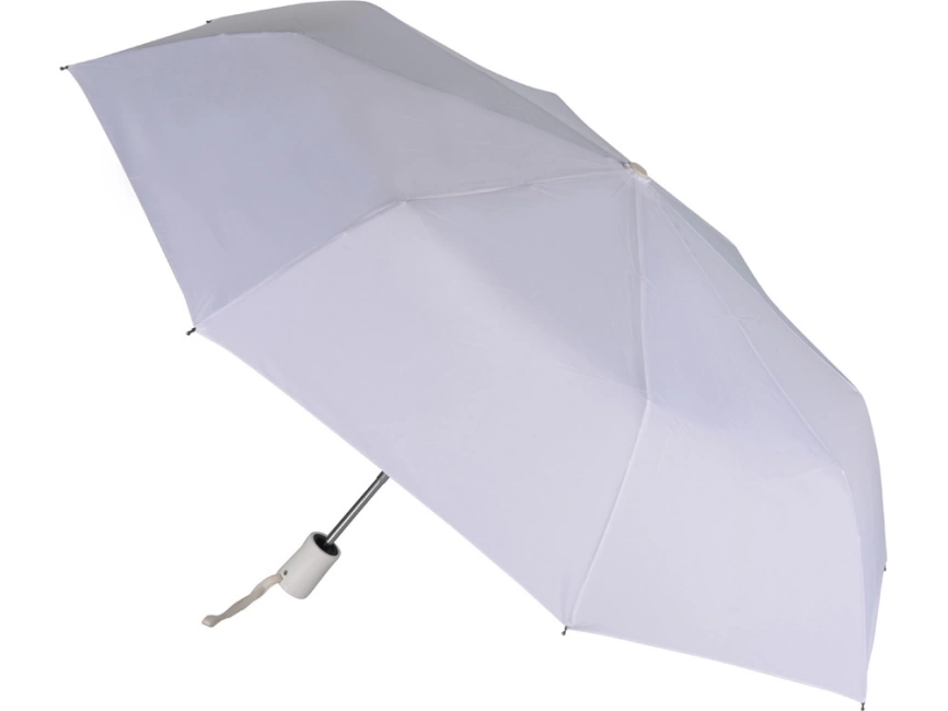 Зонт складной автоматический, белый фото 2