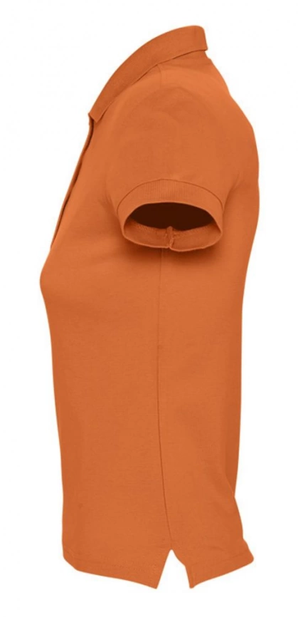 Рубашка поло женская Passion 170 оранжевая, размер S фото 2