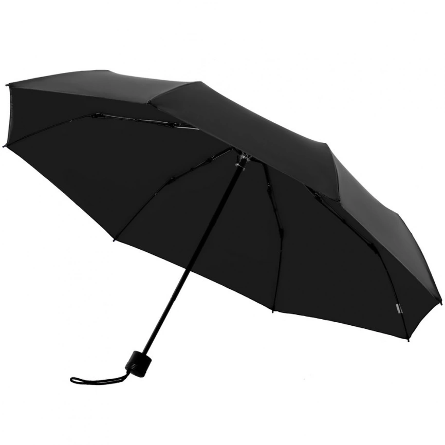 Зонт складной с защитой от УФ-лучей Sunbrella, черный фото 1