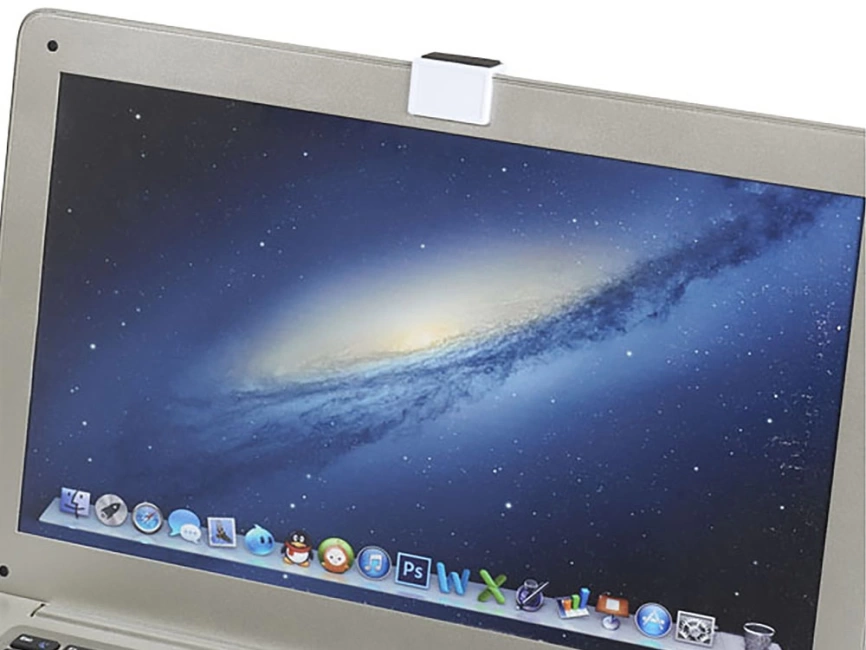 Блокировщик камеры с мягкой стороной, предназначенной для очистки монитора, белый фото 4