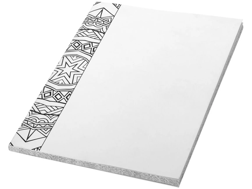 Блокнот А5 Doodle Colour Therapy, белый/черный фото 1