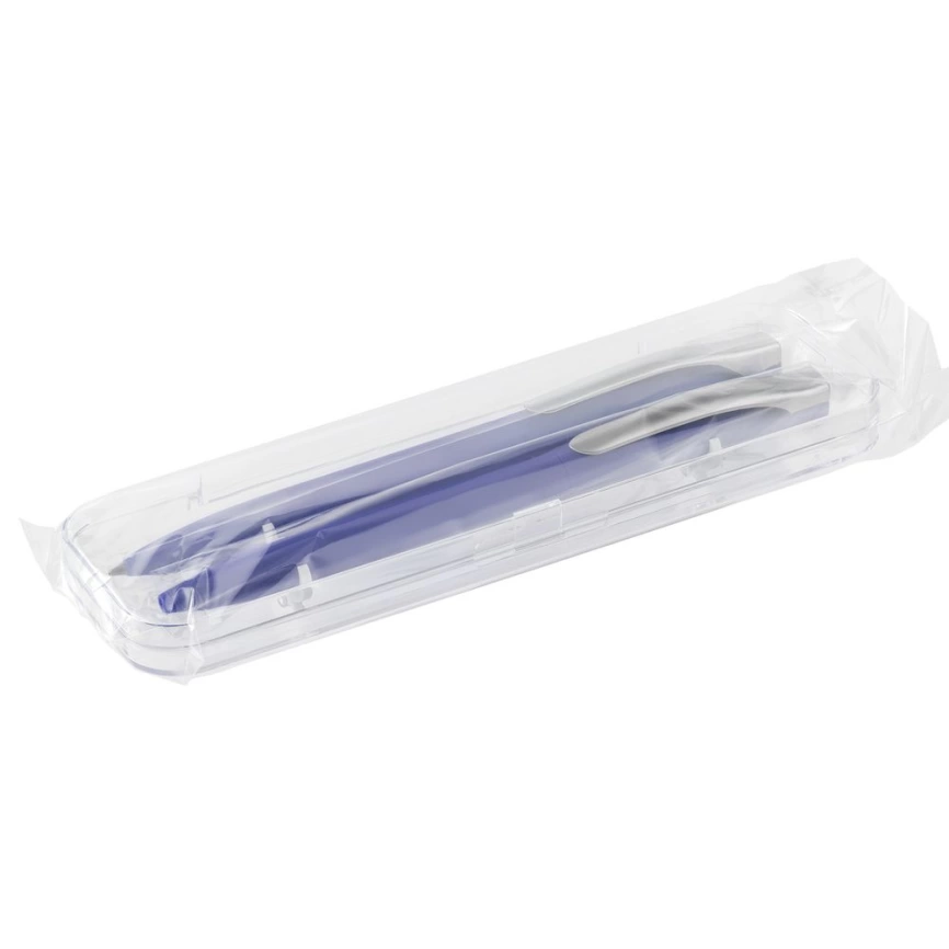 Набор Pin Soft Touch: ручка и карандаш, синий фото 4
