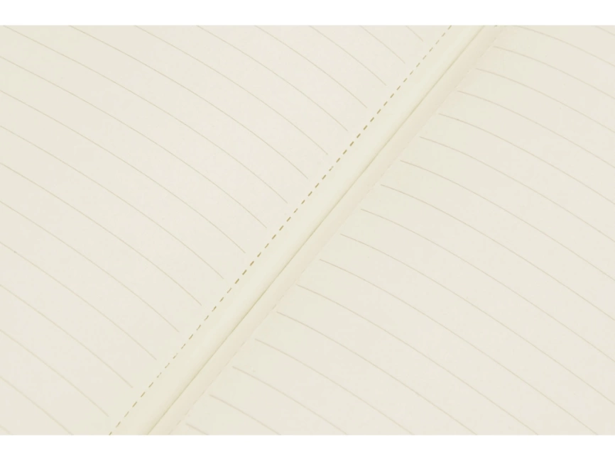 Блокнот Notepeno 130x205 мм с тонированными линованными страницами, белый фото 5