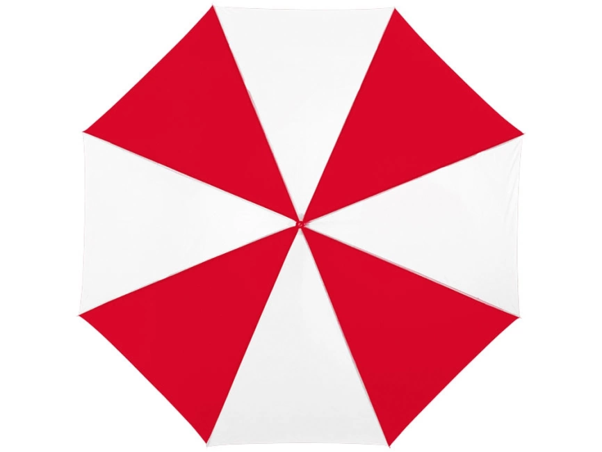 Зонт-трость Lisa полуавтомат 23, красный/белый (Р) фото 2