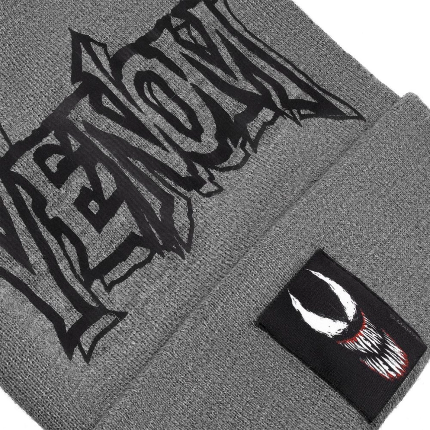 Шапка Venom, темно-серая фото 3