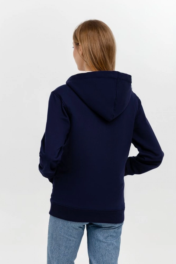 Толстовка на молнии Kulonga Sherpa, темно-синяя, размер L фото 6