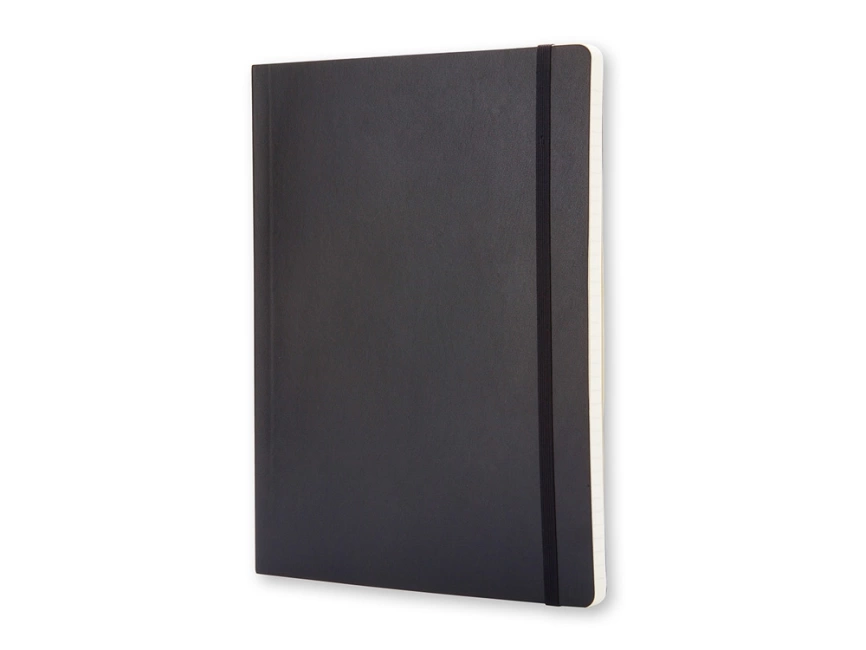 Записная книжка Moleskine Classic Soft (в линейку), ХLarge (19х25 см), черный фото 1