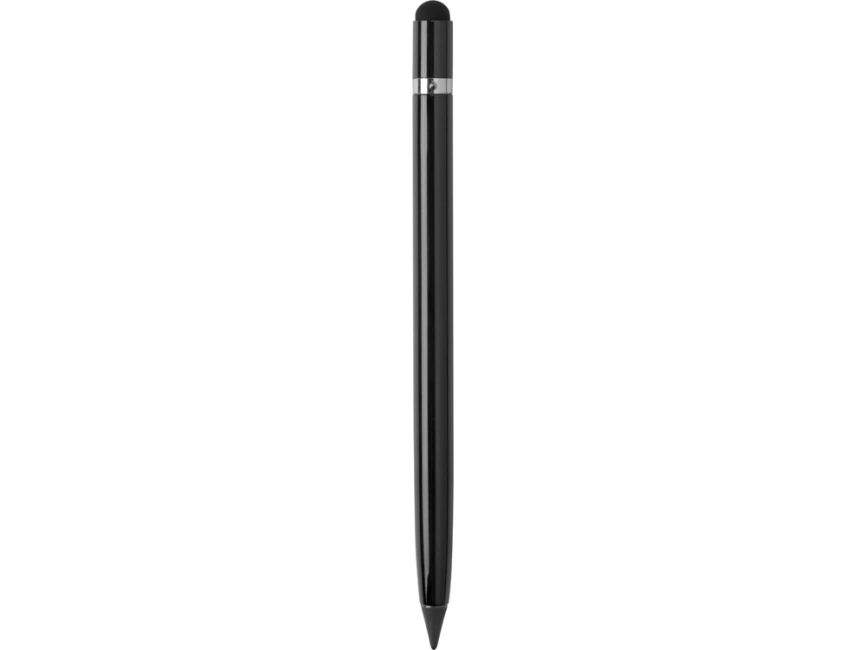 Вечный карандаш Eternal со стилусом и ластиком, черный фото 2