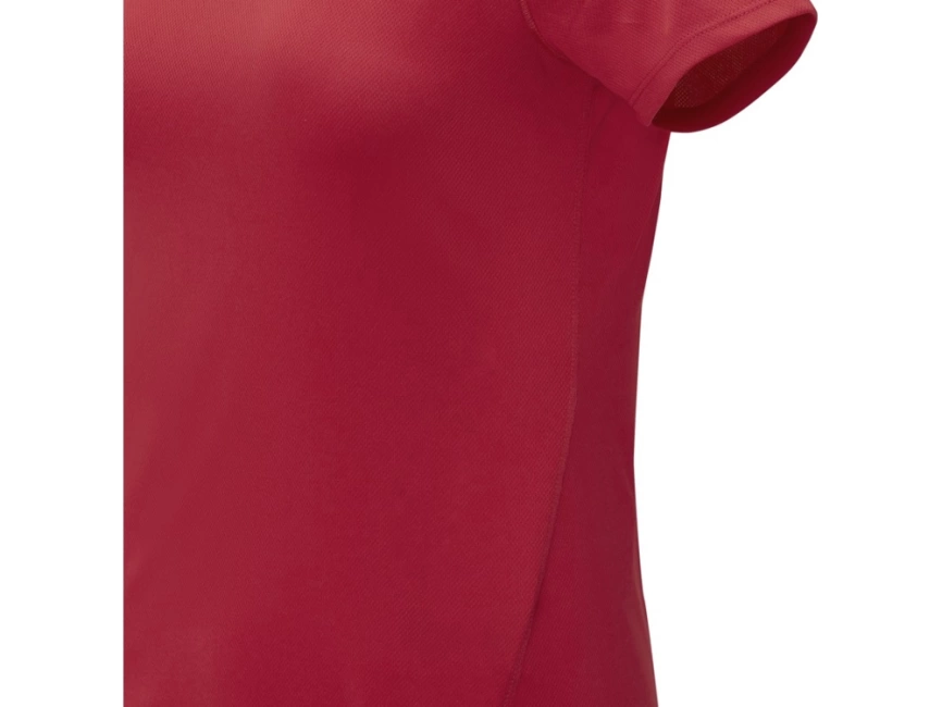 Женская стильная футболка поло с короткими рукавами Deimos, красный фото 5