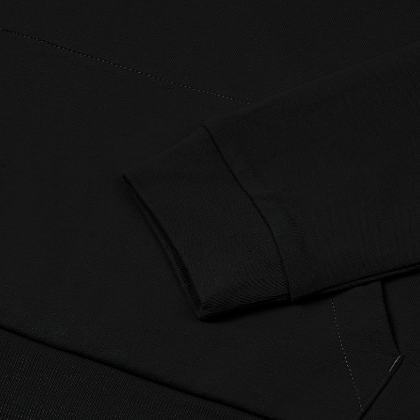 Толстовка на молнии с капюшоном Unit Siverga черная, размер L фото 11