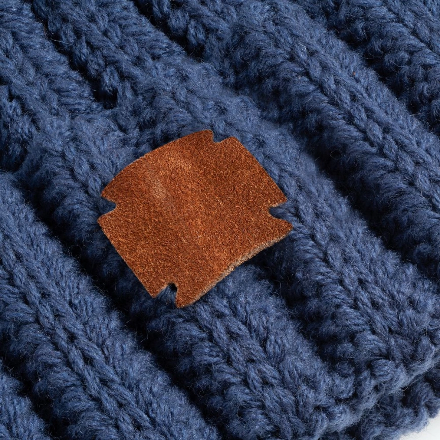 Варежки Brugge, синий меланж, размер S/M фото 4