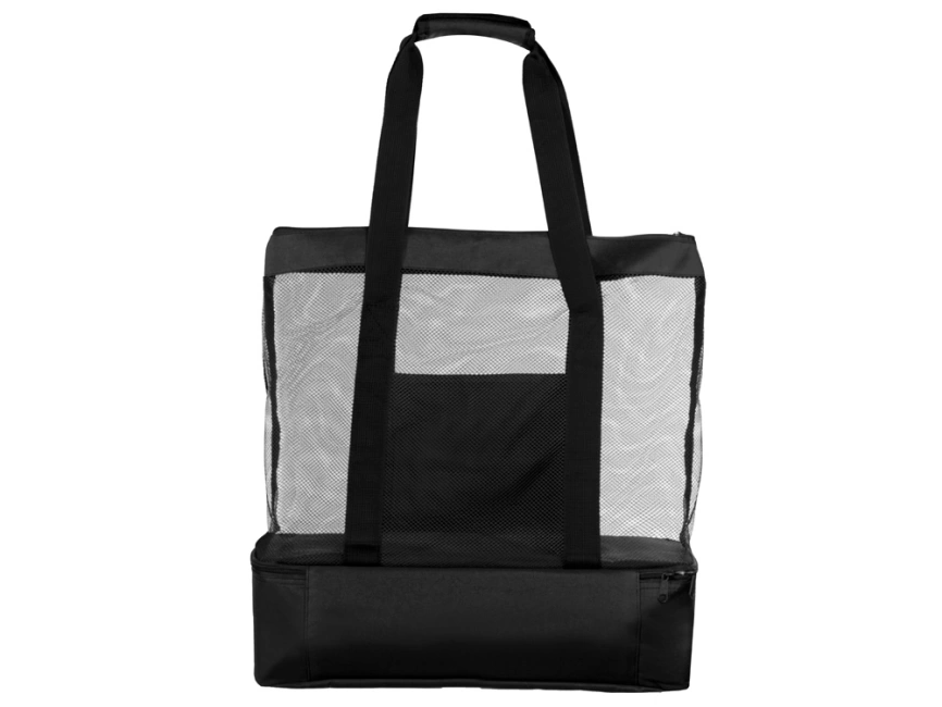 Пляжная сумка с изотермическим отделением Coolmesh, черный фото 3