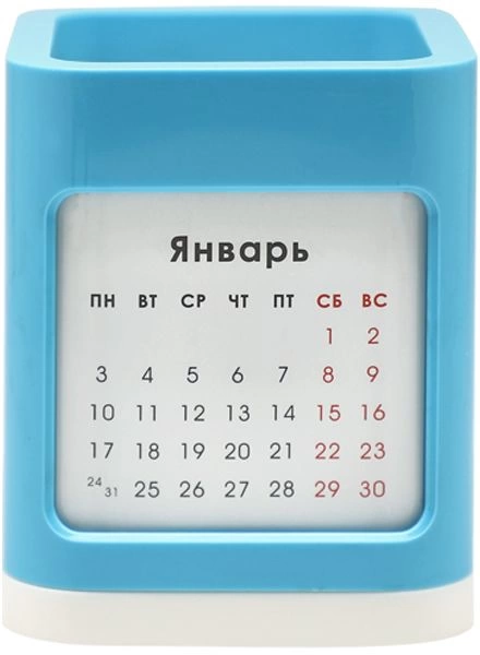 Календарь-органайзер настольный  Praktikum, синий фото 2