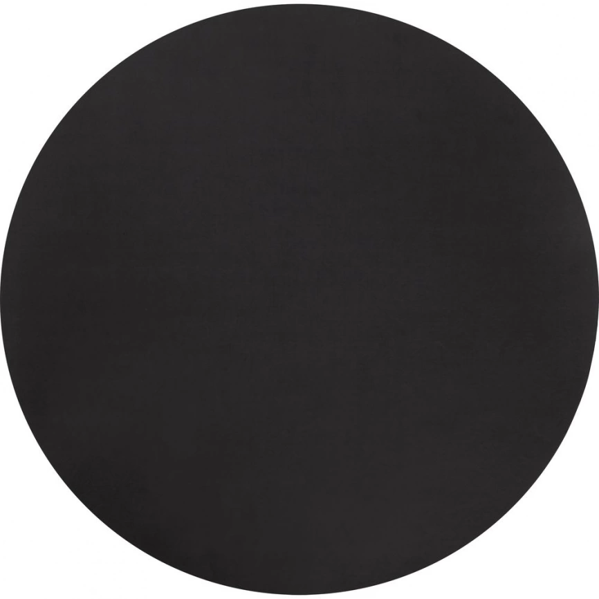 Сервировочная салфетка Satiness, круглая, черная фото 1