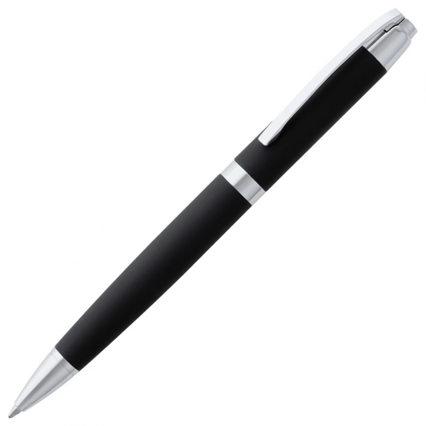 Ручка шариковая Razzo Chrome, черная фото 1