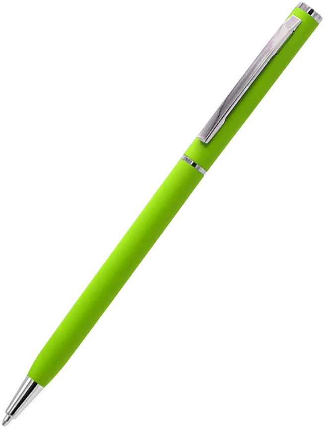 Ручка шариковая металлическая Tinny Soft, зелёная фото 1