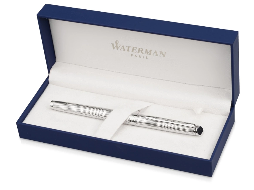 Ручка-роллер Waterman модель Hemisphere Deluxe Metal CT в футляре фото 5
