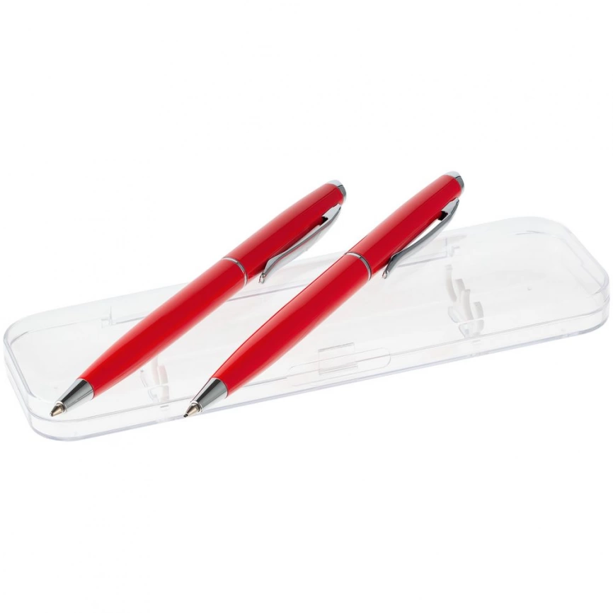 Набор Phrase: ручка и карандаш, красный фото 2
