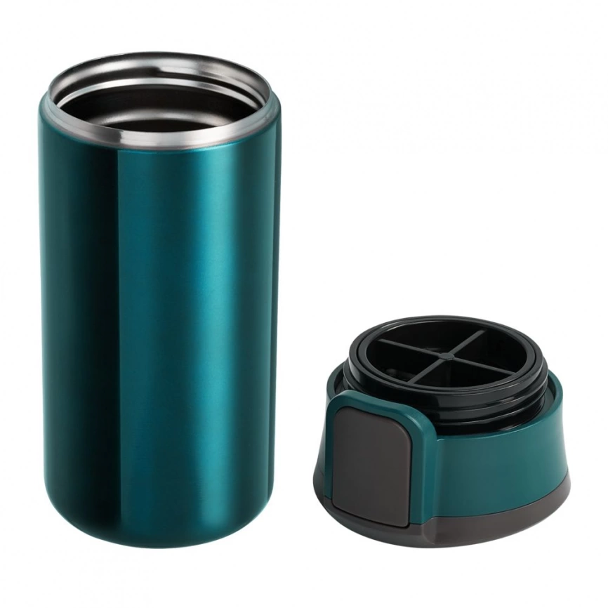 Термостакан Tralee, бирюзовый фото 3