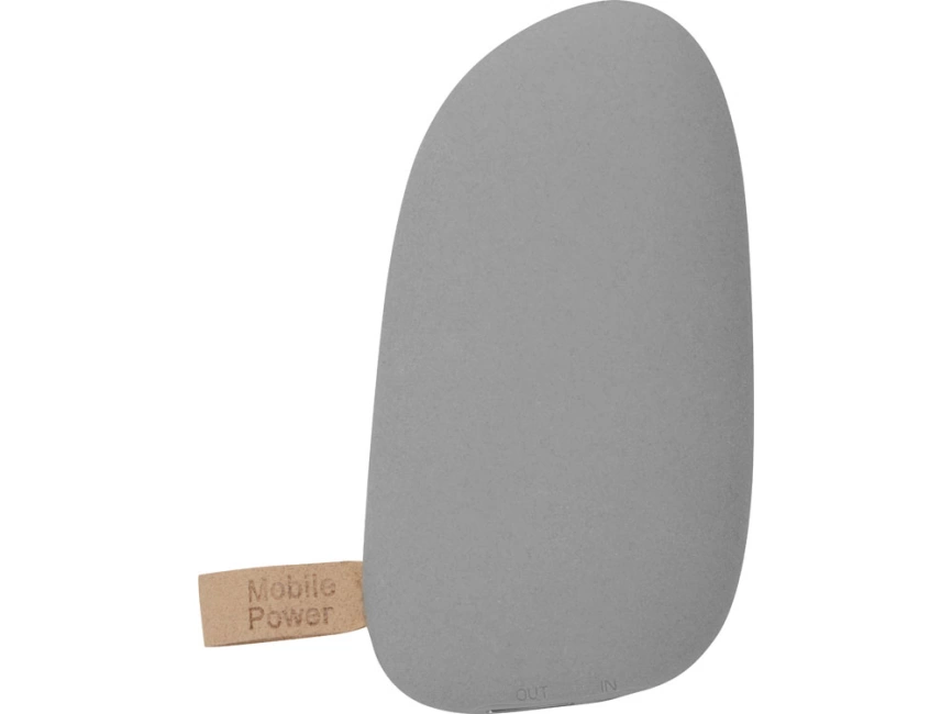 Универсальное зарядное устройство power bank в форме камня. 5200MAH. gray фото 4