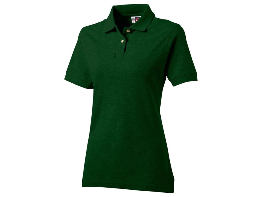 Рубашка поло Boston женская, бутылочный зеленый фото 1