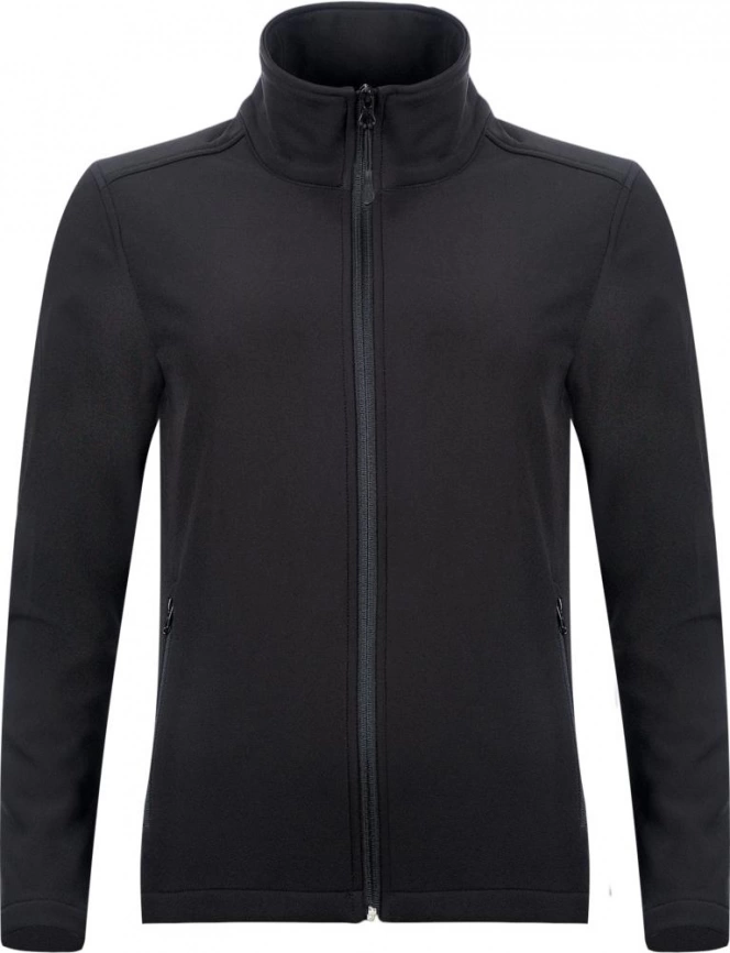 Куртка софтшелл женская Race Women черная, размер XL фото 1