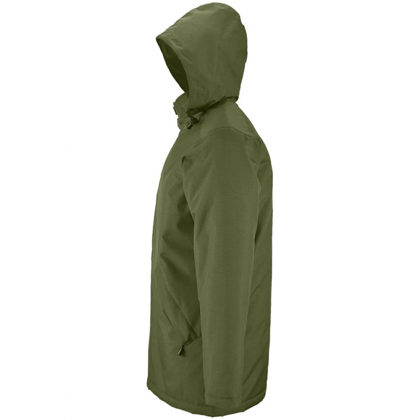 Куртка на стеганой подкладке Robyn, темно-зеленая, размер L фото 3