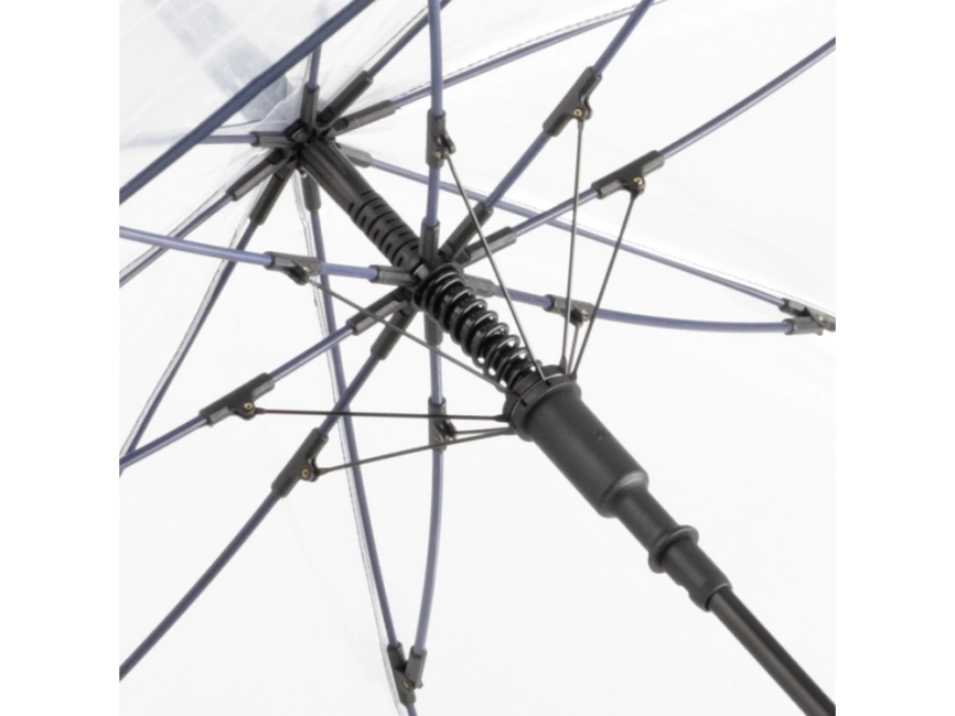 Зонт 7112 AC regular umbrella FARE® Pure  transparent-navy фото 2