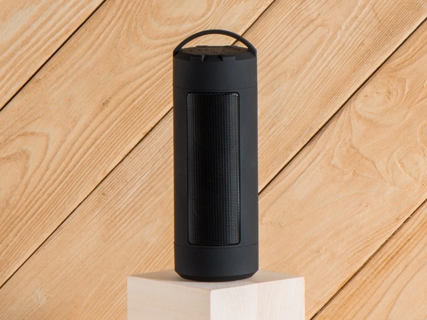 Портативная колонка Rover с защитой от воды, черный фото 10