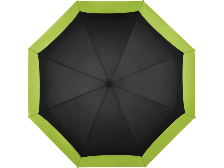 Зонт 7709 AC golf umbrella FARE®-Stretch 360  black-lime фото 9