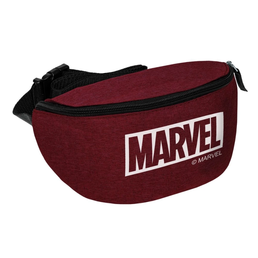 Поясная сумка Marvel, бордовая фото 3