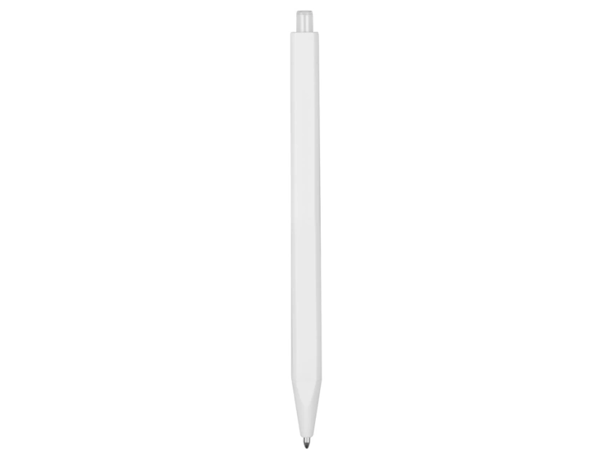 Ручка шариковая Pigra модель P01 PMM, белый фото 2