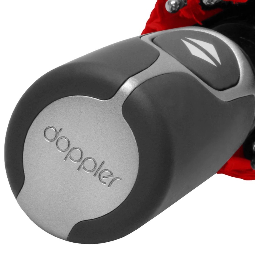 Зонт складной Fiber Magic, красный фото 4